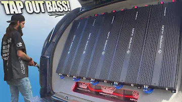 TAP OUT Subwoofer Demos & LOUD Car Audio BASS Systems @ The XS POWER Show & SPL Competition