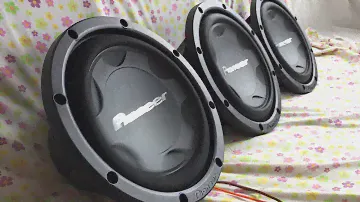 Pioneer Ts-W306C X 3 1000 watt 400 rms mexico series subwoofer freeair play test macoustic 2000.1