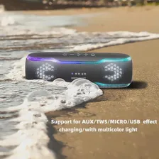 XDOBO BMTL BOSS 30 Вт высокомощный портативный сабвуфер с ярким эффектом RGB, беспроводной Bluetooth-динамик, с поддержкой AUXTWSMICROUSB (art.: 3920c176b0d98)
