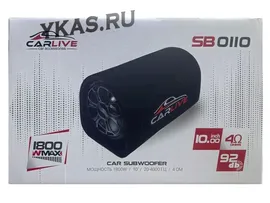 Активный сабвуфер Carlive SB-0110 10" 1800W