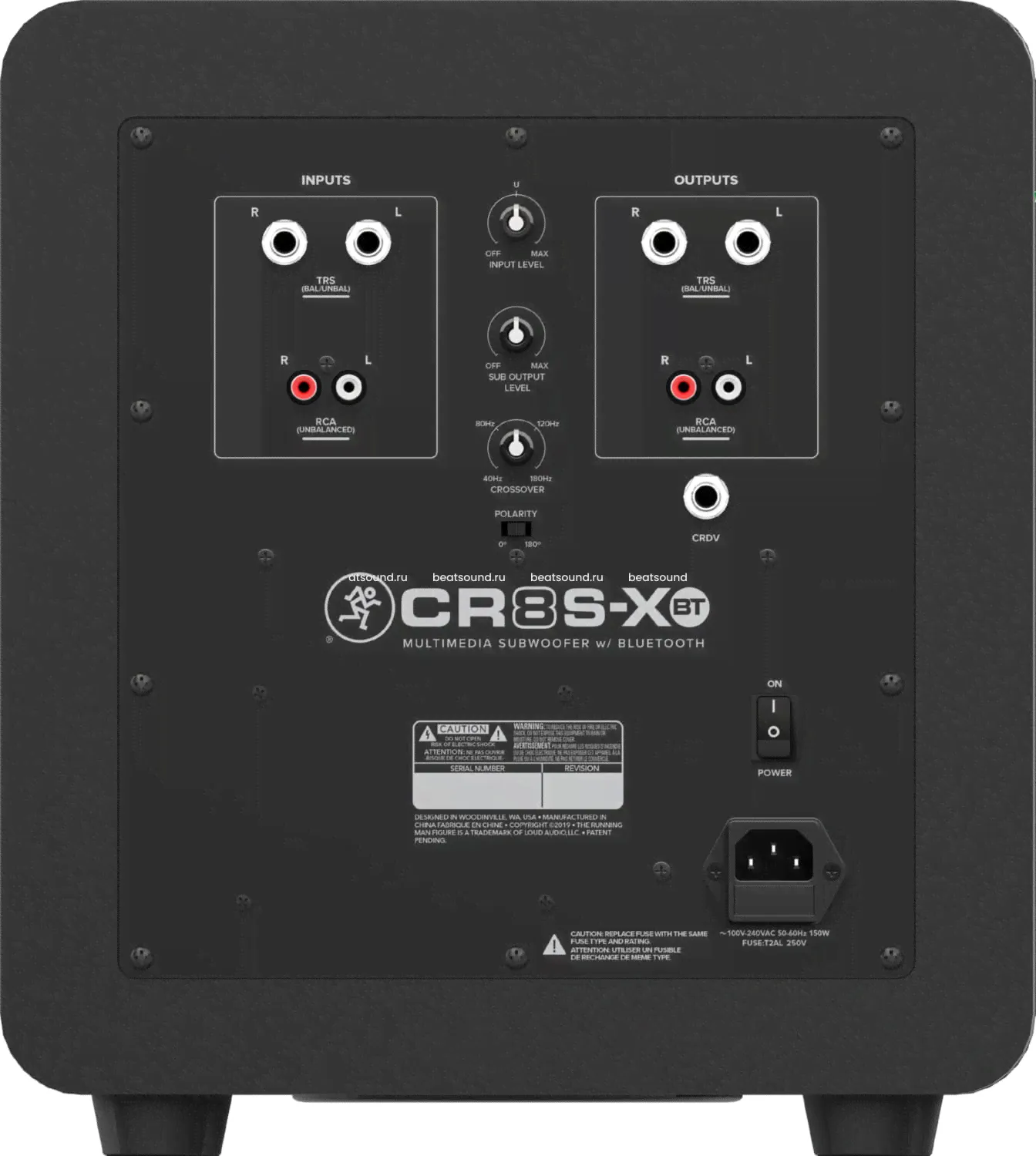 MACKIE CR8S-XBT студийный сабвуфер-1