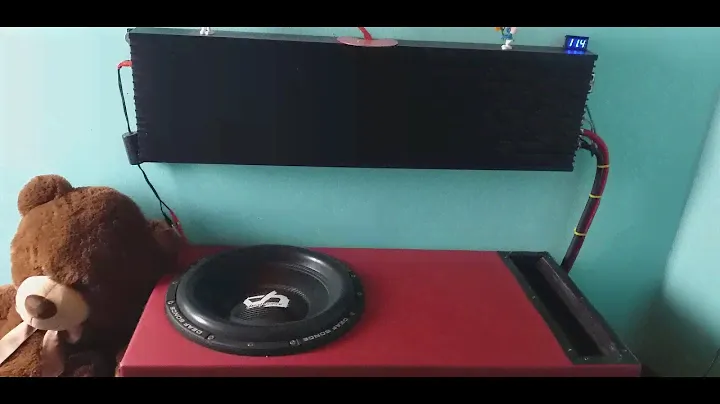 HOME SUBWOOFER ALPHARD DEAF BONCE 415 D2 & AMPLIFIER  ZAPCO SP 7500.1⚡
