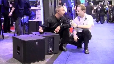 12-дюймовый сабвуфер Electro-Voice ZXA1-Sub: первый взгляд на NAMM 2012 на IDJNOW.COM