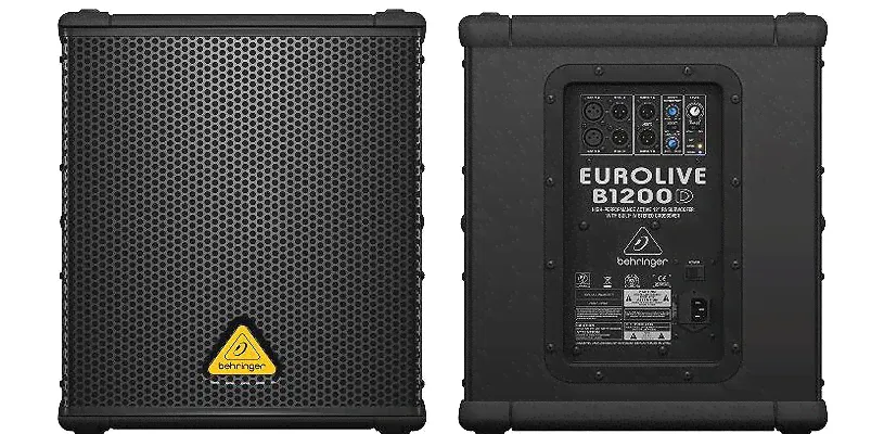 BEHRINGER Eurolive B1200D-PRO активный сабвуфер, 500Вт, динамик 12 дюймов-0