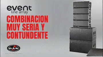 EL LINE ARRAY DAS EVENT 210a  y EVENT 218a SUBWOOFER POTENTE , SONIDO PARA CONCIERTOS