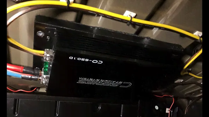 Pioneer AVH-X2800BT, усилитель Audio System CO-650.1, пассивный сабвуфер 8" Hertz ES 200.5  ч.3