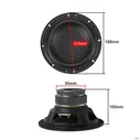 GHXAMP 7 дюймовый сабвуфер Динамик блок 4ohm 100W супер бас двойной магнитной