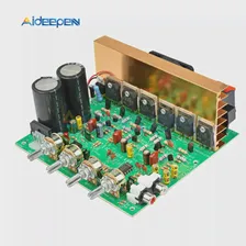 Плата Усилителя Высокой Мощности 3x80 Вт DX-2.1 Channel 120 Вт Сабвуфер Плата Усилителя Динамика для Кинотеатра DIY Speakers