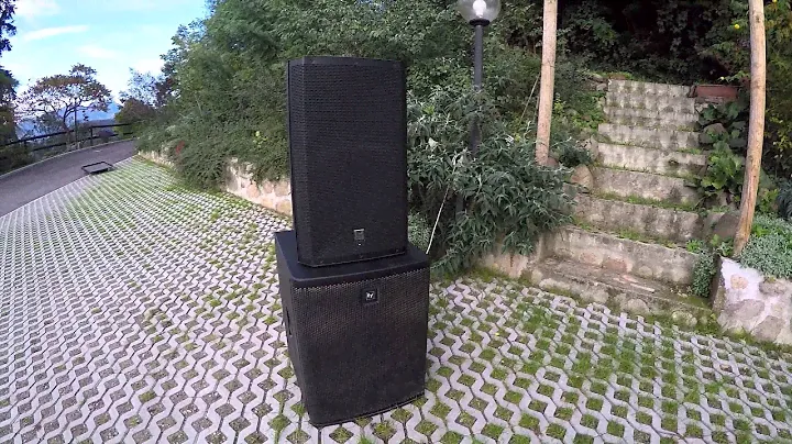 EV ZLX15P & ELX118P Outdoor Test - Mobile DJ