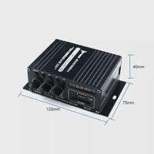 🛍 AK370 400 Вт 2*200 Вт стерео Hifi автомобильный домашний сабвуфер автомобильный усилитель звука автомобильный динамик bluetooth бас светодиодный FM USB пульт дистанционного управления