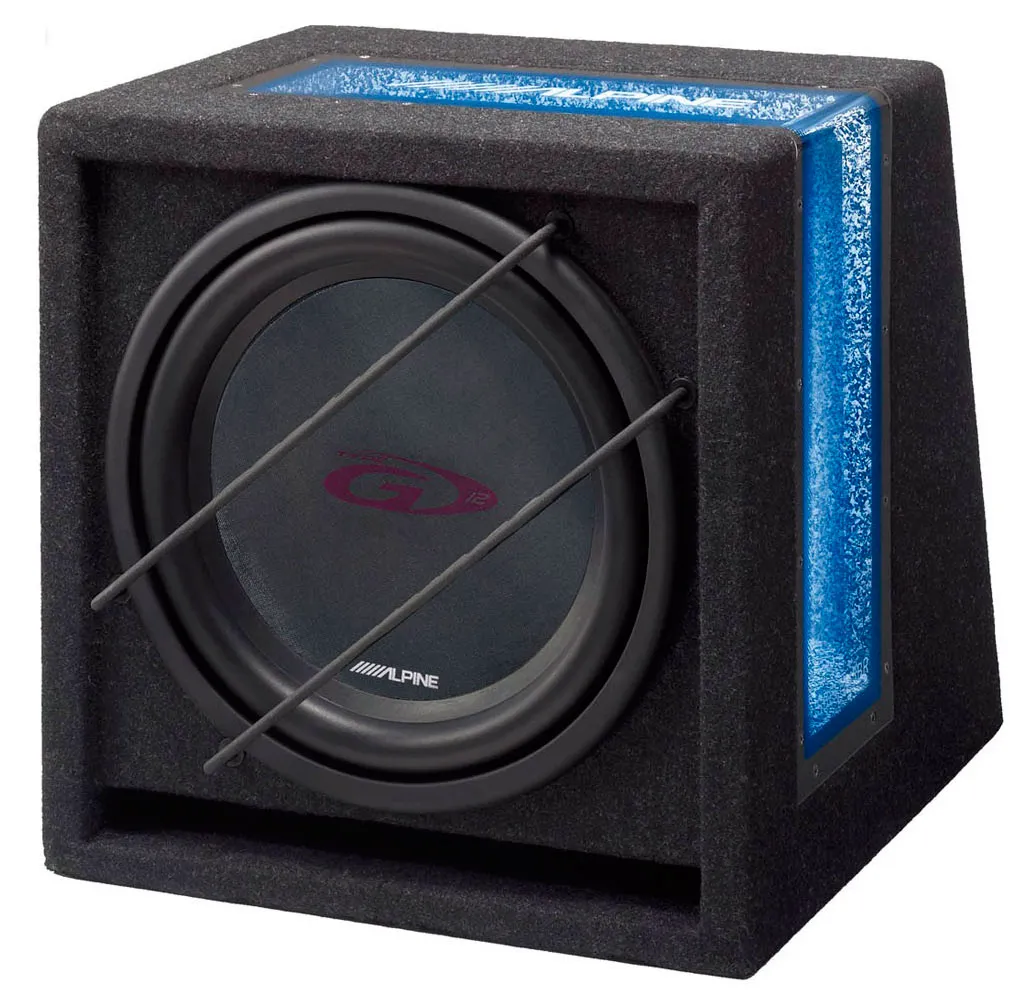Пассивный корпусной сабвуфер Alpine SBG-844BR корпусной 8''-0