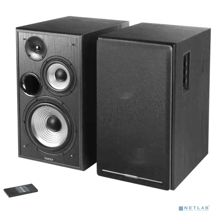 Edifier R2750DB черный {Активные, 2 x 66W RMS, 45-20000Гц, дерево, пульт ДУ, Bluetooth, выход на сабвуфер}-1