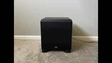 Klipsch KSW10 Synergy Series Home Theater Powered Active Subwoofer