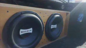ДВА alphard MAGNUM M12 в ваз 2110