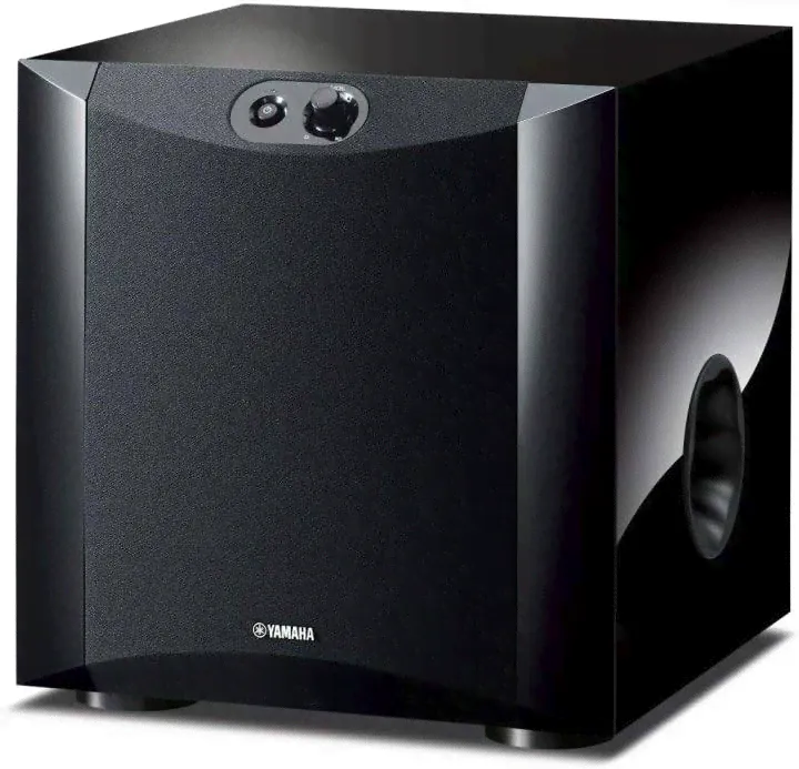 NS-SW200 PIANO BLACK//G- Piano Black — Сабвуфер Yamaha | 130 Вт, динамик 25 см, Advanced YST2, основание Qd, новый витой расширяющийся порт.-0