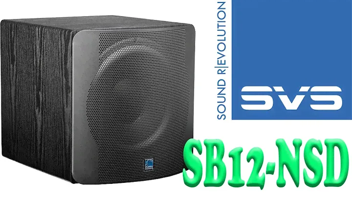 SVS SB12-NSD сабвуфер. Конструкция и особенности