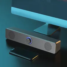 USB-сабвуфер для ноутбука, телевизора, компьютера, колонки, Черный проводной, для домашнего кинотеатра, игр, объемный звук 4D (art.: 3920bfee3cdb8)