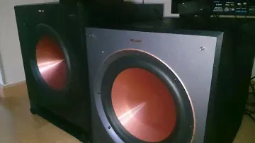 KLIPSCH SPL 100 ET KLIPSCH R100SW EXCURSIONS