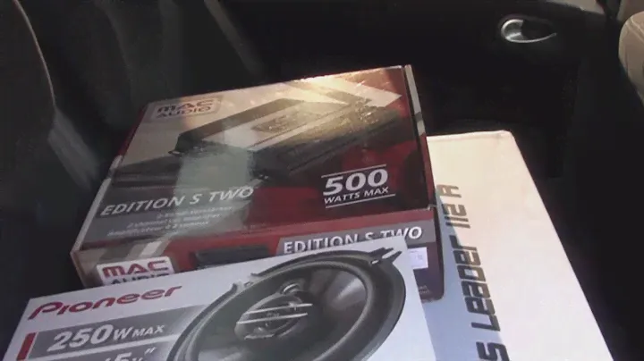 Сабвуфер MAC AUDIO Bassleader 112R, колонки Pioneer TS-G13130F, усилитель MAC AUDIO Edition S Two