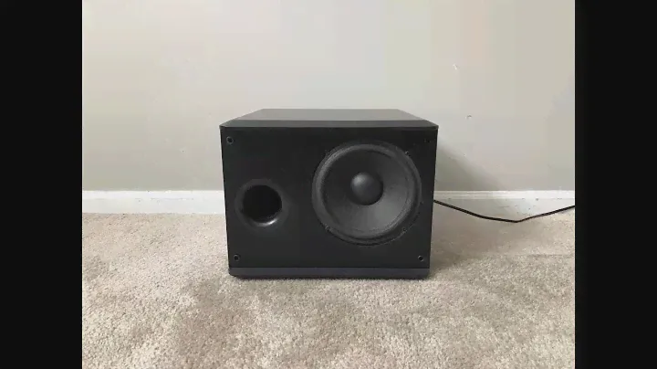 Boston Acoustics XB2 Home Theater Powered Active Subwoofer