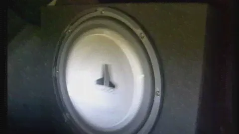 JL audio 12" W1 subwoofer with audiobahn amp