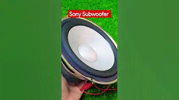 #sony #subwoofer #basstest #classdamplifier