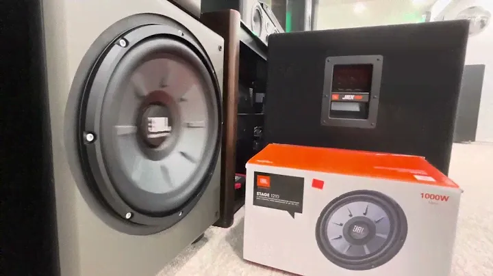 JBL Stage 1210 On JBL  Northridge E250P Box Bass  Test🔊🔊🔊