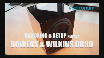 Unboxing & Setup per App B&W DB3D