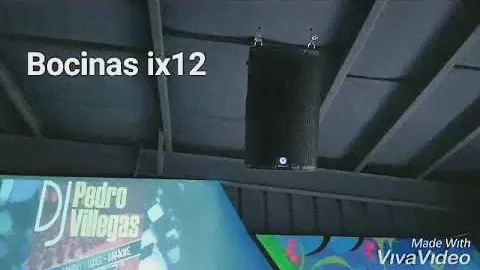 Turbosound ix12 y Bajo NuQ118