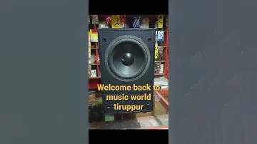 Enerey ES-8 Powered  Subwoofer Testing Video