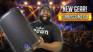 MY NEW FAVORITE SPEAKER! | TURBOSOUND IQ8 | LITTLE SPEAKER, BIG PUNCH!