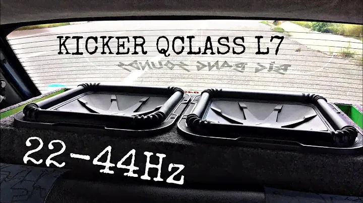 KICKER QCLASS L7 (22-44)HZ