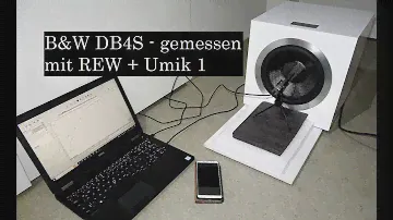 Bowers & Wilkins DB4S gemessen mit REW und Umik 1