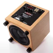 Сабвуфер MJ Acoustics Reference 200 SR walnut