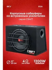 Автомобильный сабвуфер ACV CRAFT B10A активный ACV