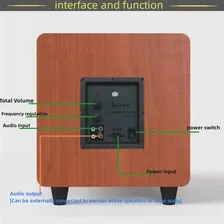 Bocinas Bluetooth Ibass 10 дюймов 300 Вт активный сабвуфер для домашнего кинотеатра портативный компьютерный динамик цифровая передача ТВ динамик (art.: 3920c23ba448b)