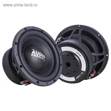 Сабвуфер Audio System ASW 10, 10", 4+4 Ом