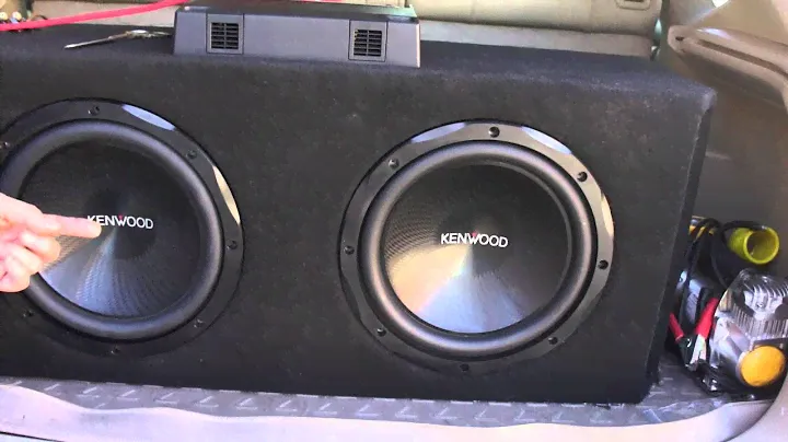 2x kenwood kfc-w3013 140.6 dB