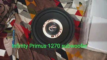 Infinity Primus 1270 Car subwoofer