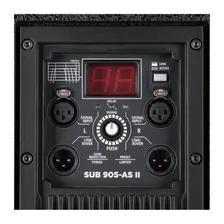 RCF SUB 905-AS II Активный сабвуфер, 1100 Вт., 15 дюймов, DSP
