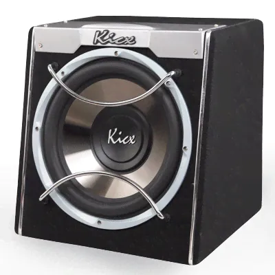 Корпусный активный сабвуфер Kicx ICQ-301BXA-0