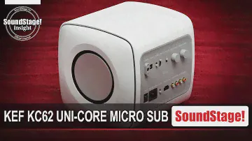 Описание микросабвуфера KEF KC62 Uni-Core - SoundStage! ИнСайт (март 2021 г.)