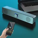 USB-сабвуфер для ноутбука, телевизора, компьютера, колонки, Черный проводной, для домашнего кинотеатра, игр, объемный звук 4D (art.: 3920bfee3cdb8)