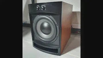 PSB SubSeries 1 Audiophile 8" inch Active Powered Subwoofer Bass Test Demo #2