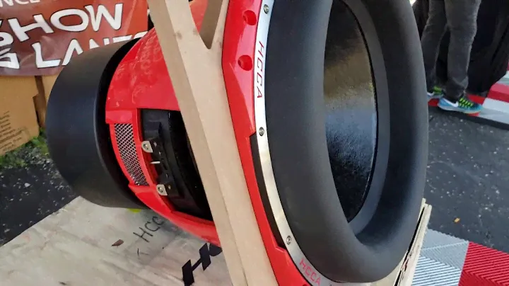 Orion HCCA SPL 18" subwoofer! HUGE !!! 235LBS !