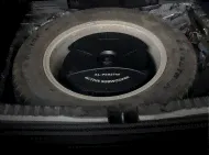 Сабвуфер в запаску Geely Atlas ( Джили Атлас, Atlas