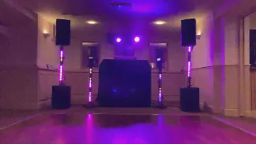Mobile disco db technologies Opera 12 Sub 615 + 24 LED wall wash U’King ZQ-B136