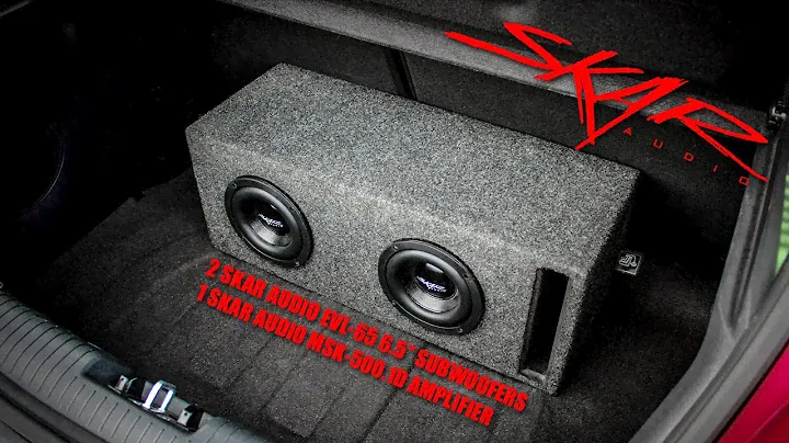 Skar Audio EVL-65 6.5" Subwoofer Demo Video