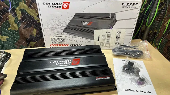 Cerwin Vega CVP 2000.1D Amp Dyno (2ohm)