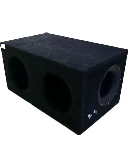 Короб под сабвуфер 2x10" (труба 110 мм)-1